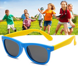 Óculos de Sol Infantil Flexível com Proteção UV 400 - HappyKids®